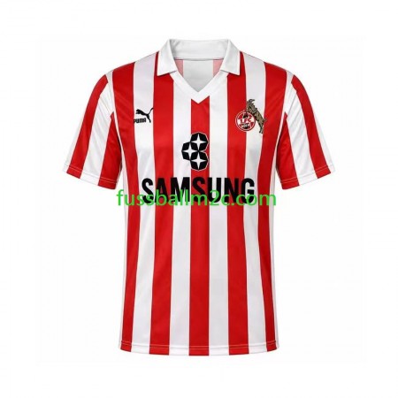 Fußballtrikots FC Köln 1989 Retro Ausweich Trikotsatz 1988